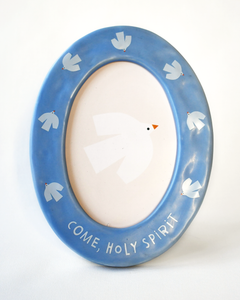 Ceramic Picture Frames: Jesus, I Trust in You