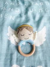 Load image into Gallery viewer, Guardian Angel Rattle (Boy)