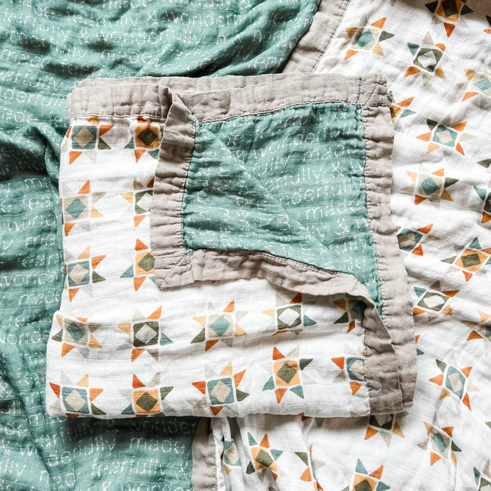 Luxury Double Sided Muslin Blanket: Fearfully & Wonderfully Made