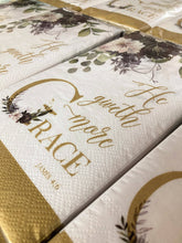Load image into Gallery viewer, Golden Floral Paper Napkin | 16 ct Scripture Napkins