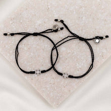 Load image into Gallery viewer, Together in Prayer Bracelet Set: Metallic Silver