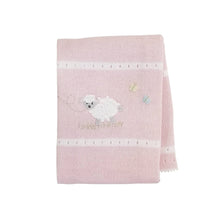 Load image into Gallery viewer, Lamb Baby Blanket - Pink