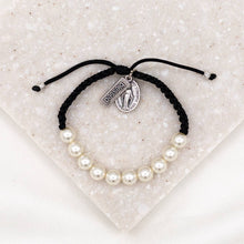 Load image into Gallery viewer, Feminine Genius Bracelet - Giving Back to ENDOW: Light Blue/Silver