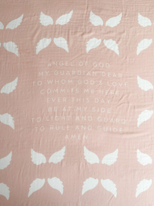 Guardian Angel Baby Swaddle (Pink)