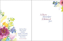 Load image into Gallery viewer, With Scripture Anniversary Greeting Card - Love Blooms