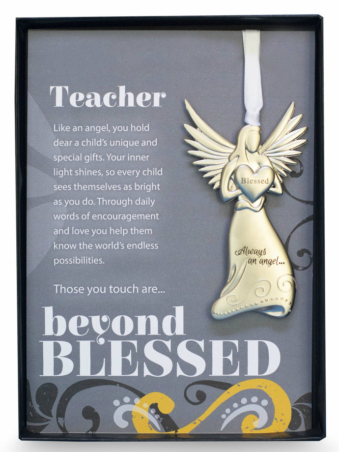 Teacher Appreciation Gift Guardian Angel Ornament