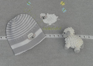 Lamb Baby Blanket