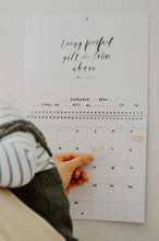 Load image into Gallery viewer, Christian Baby Milestone Calendar | Gift | Keepsake Decor