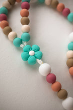 Load image into Gallery viewer, Flower Baby Rosary | Girl Baptism Gift | Christening Gift: Aqua