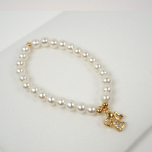 Load image into Gallery viewer, Jeweled Angel Bracelet: 0-3 Months