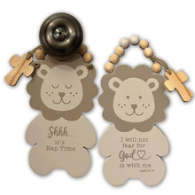 Load image into Gallery viewer, Lion Nap Time Door Knob Hanger