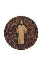 Load image into Gallery viewer, St. Benedict Crucifix in Cold Cast Bronze 11&quot;