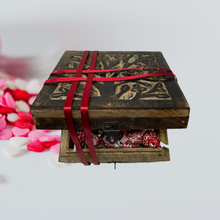 Load image into Gallery viewer, Hand-Carved Wood "Tree of Life" Hinged BOX ONLY Family Gift