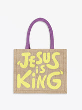 Load image into Gallery viewer, Jesus Is King Easter Basket/Bag