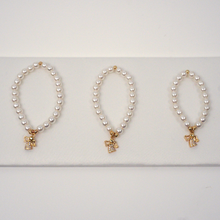 Load image into Gallery viewer, Jeweled Angel Bracelet: 0-3 Months