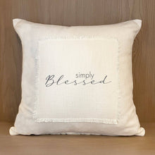 Load image into Gallery viewer, Simply blessed Pillow Cover