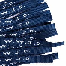 Load image into Gallery viewer, WWJD Woven Bracelet, Delta Blue