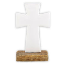 Load image into Gallery viewer, Enamel Standing Cross