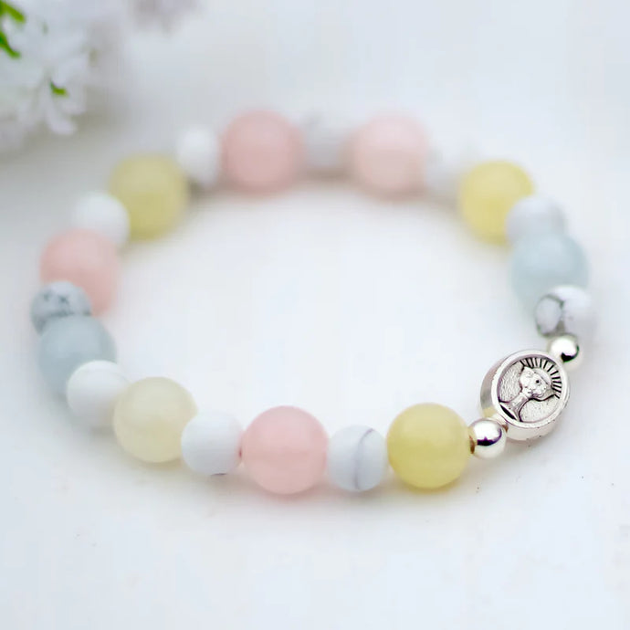 Imelda | Girl's First Holy Communion Decade Bracelet