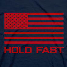 Load image into Gallery viewer, HOLD FAST Mens T-Shirt Pledge Flag