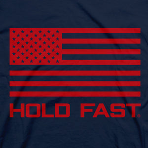 HOLD FAST Mens T-Shirt Pledge Flag