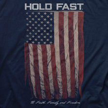 Load image into Gallery viewer, HOLD FAST Mens T-Shirt Antique Flag