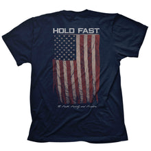 Load image into Gallery viewer, HOLD FAST Mens T-Shirt Antique Flag