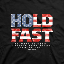 Load image into Gallery viewer, HOLD FAST Mens T-Shirt Hold Fast Flag Fill