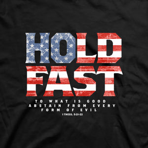 HOLD FAST Mens T-Shirt Hold Fast Flag Fill