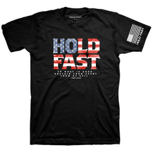 Load image into Gallery viewer, HOLD FAST Mens T-Shirt Hold Fast Flag Fill