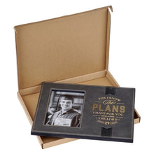 Load image into Gallery viewer, Graduation photo frame shown with kraft paper box packaging