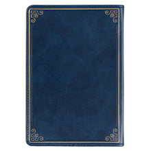 Load image into Gallery viewer, One Minute with God for Students Blue Faux Leather Devotional