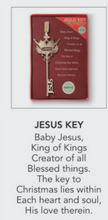 Load image into Gallery viewer, Jesus Key Ornament with Story - Holiday Tradition