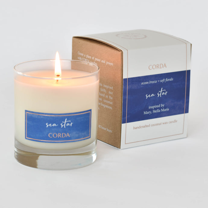 *Limited Edition* Sea Star | Mary, Stella Maris | Ocean Breeze + Soft Florals