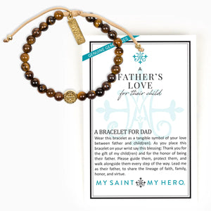 A Father's Love Blessing for My Child Bracelet