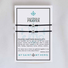Load image into Gallery viewer, Together in Prayer Bracelet Set: Metallic Gold