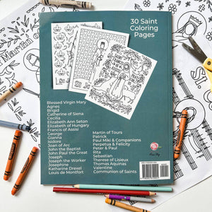 Catholic Coloring Book: My Saints Coloring Book