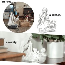 Load image into Gallery viewer, Hidden Moments Collection: Laundry with Jesus Catholic Mary Statue