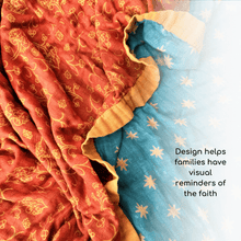 Load image into Gallery viewer, Our Lady of Guadalupe Luxury Double Sided Muslin Catholic Blanket