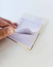 Load image into Gallery viewer, Scripture Sticky Notes - Bow 1 Peter 5:7 50 Sheets