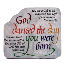 Load image into Gallery viewer, God Danced Baby plaque