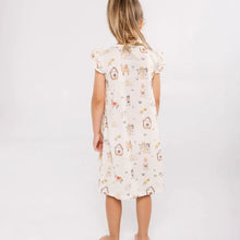 Load image into Gallery viewer, Away in a Manger Christmas PJ Girls Nightgown