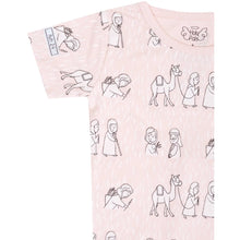 Load image into Gallery viewer, Ruth &amp; Naomi PJ Short Sleeve &amp; Pants Set Bamboo