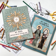 Load image into Gallery viewer, Catholic Coloring Book: My Saints Coloring Book