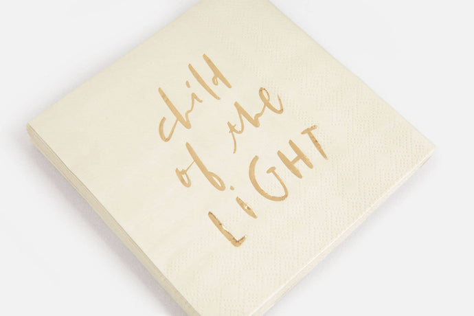 Child of the Light Cocktail Napkins