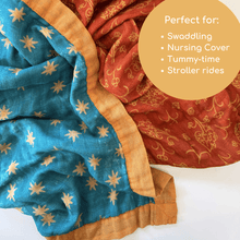 Load image into Gallery viewer, Our Lady of Guadalupe Luxury Double Sided Muslin Catholic Blanket