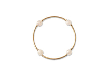 Load image into Gallery viewer, 8mm Faceted Rose Quartz Gold-Filled Blessing Bracelet: S