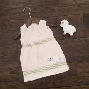 Lamb Dress: 6m