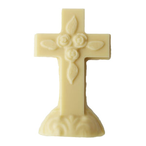 3-D Chocolate Cross: Dark