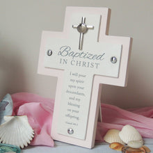 Load image into Gallery viewer, Pink Baptism Cross